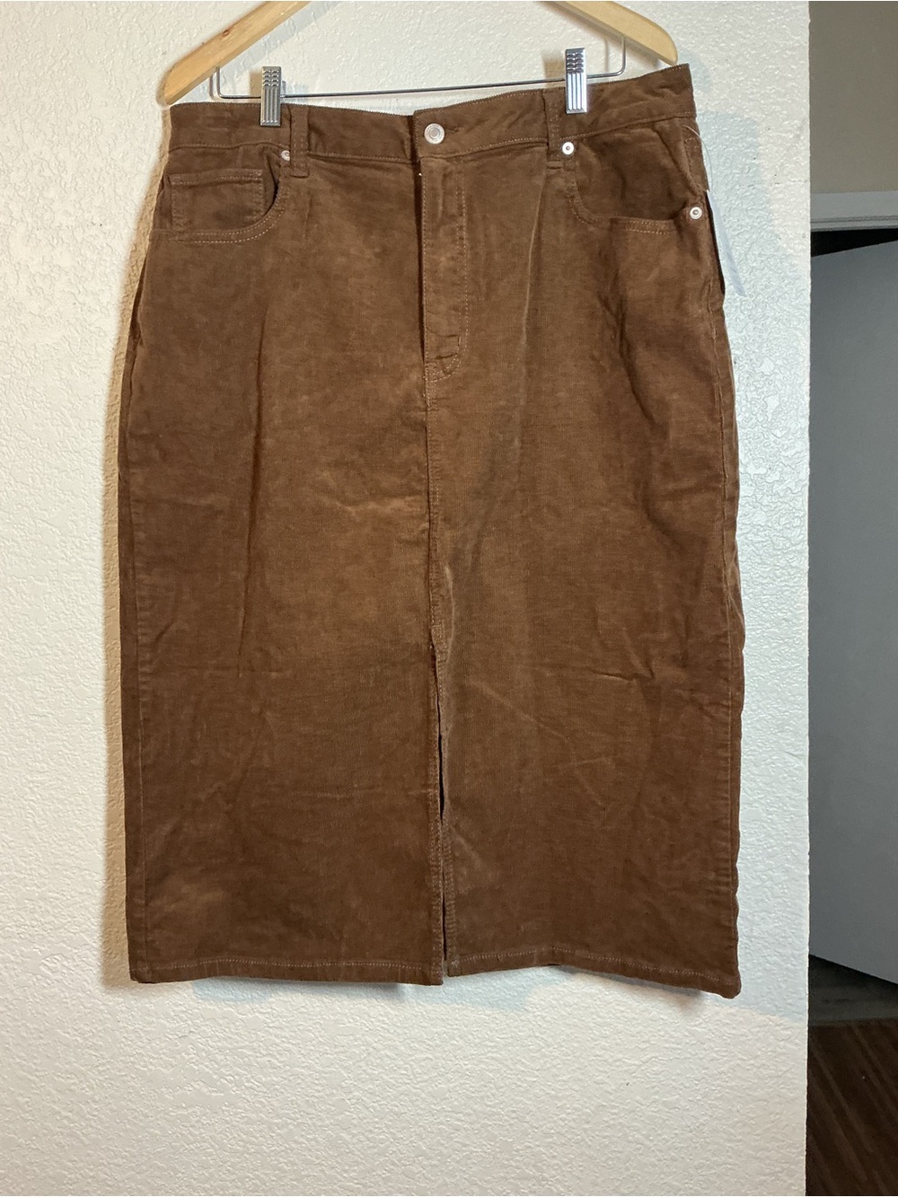 Time and Tru Corduroy Skirt